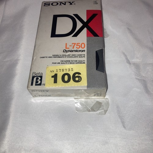 Sony betamax 750dx new - sony,