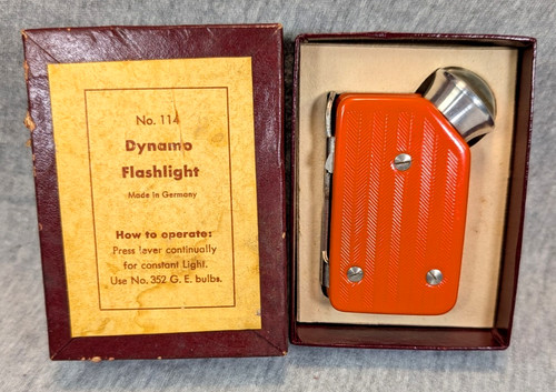 Vintage german 114 dynamo - no.,