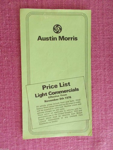 1976 austin morris - /,