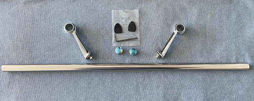 New badge bar stainless - new,