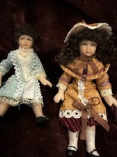 Victorian Dolls House Child Children X 2