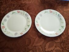 2x Royal Doulton Salad / Dessert Plates ~ Summer Carnival ~  Free UK P&P
