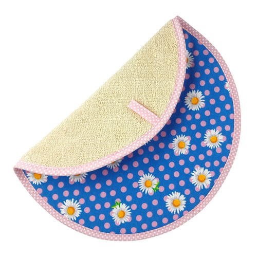 Hob cover 37cm blue - blue, daisy