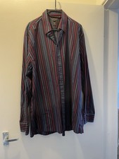 Oakman Men’s Striped Shirt