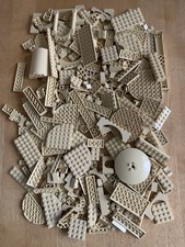 Lego Tan 500G Bulk Bundle Various Bricks, Parts & Plates Beige 0.5KG Job Lot #3 
