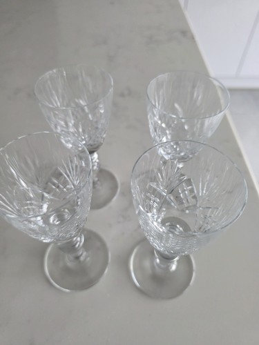 Set vintage cut crystal - set,