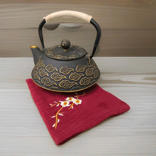 Cast iron teapot japanese - cast,