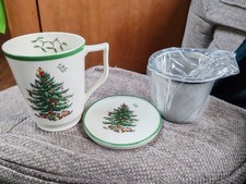 Spode Christmas Tree Tisanier Set
