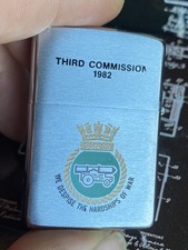 HMS Warspite SSN 03 Zippo Lighter Double Sided 1982 (JC)