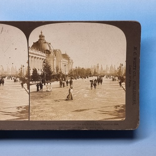 Paris stereoview c1900 real - paris,