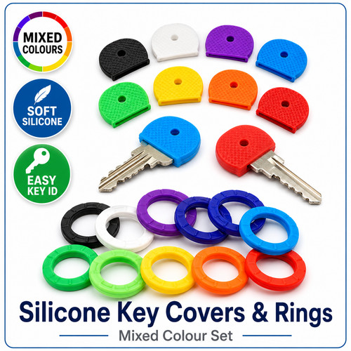 Key cap covers tag - 10, assorted