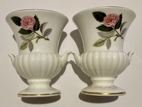 Pair wedgwood bone china - bone,