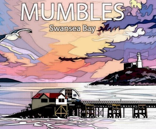 Mumbles swansea bay souvenir - mumbles,