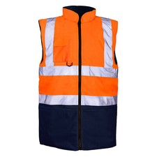 HI VIS VIZ BODY WARMER