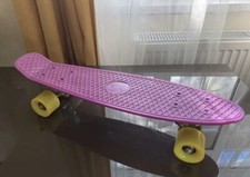 Charles Bentley 22" Skateboards Kids Retro Plastic Mini Cruiser