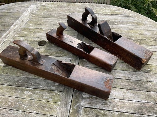 Three antique carpenters - three,