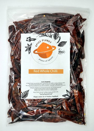 Pure red chilli - chilli, dried