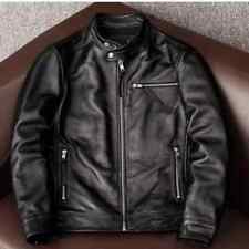 Men's Leather Jacket Biker