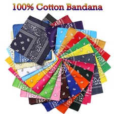 Bandana 100% Cotton Paisley