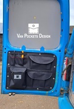 VW Caddy barn door storage
