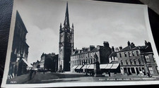MONTROSE Peel Place & High St. Fishing tackle & Gibson Butcher shop,  RPPC 