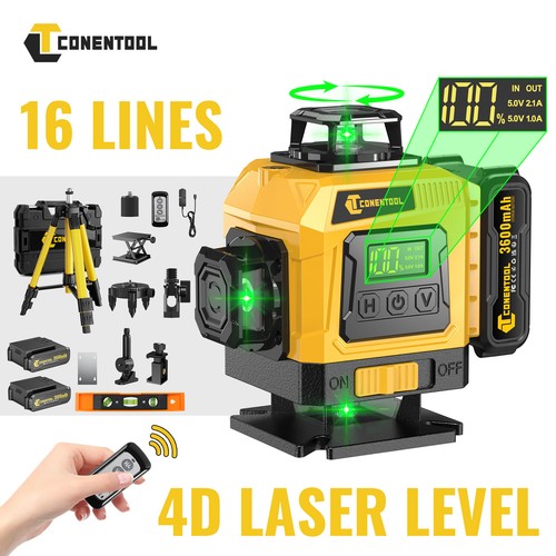Lines 360 green laser - 16, 4×360°