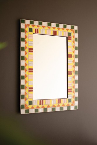 Rectangle handcrafted mosaic - rectangle,