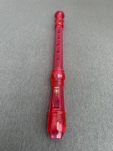 Yamaha transparent red soprano - transparent,