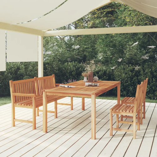 Walplus piece teak garden - walplus,