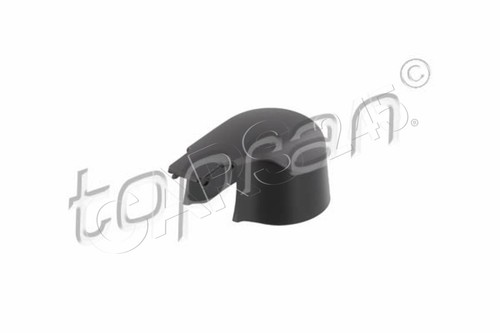 Black plastic wiper - black, cap