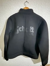 Schott NYC Black Full Zip