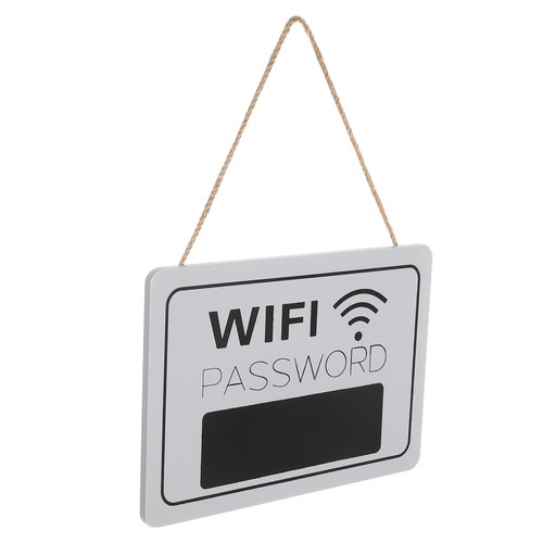 Wifi sign for guests - sign, home
