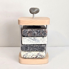 Sea Stone Granite Coaster Set