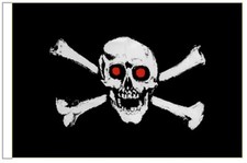 Pirate Skull & Crossbones Red