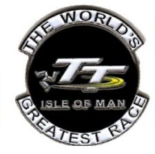 Isle of Man TT The World's Greatest Race Metal Enamel Pin Badge Bike Racer