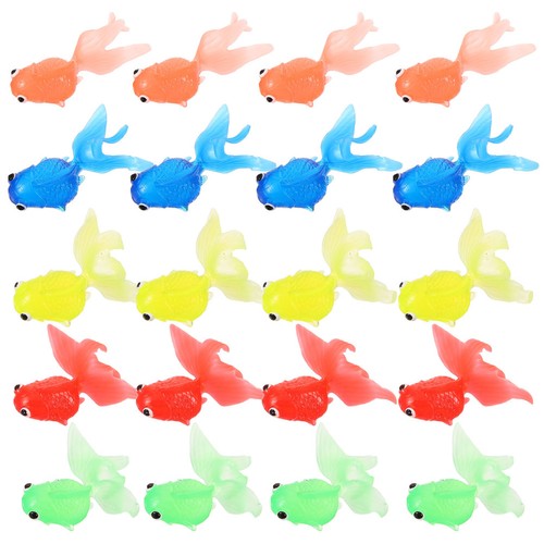 20pcs durable tpr goldfish - 20pcs,