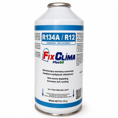 R134a r12 replacement fixclima - r134a,