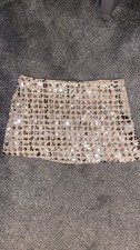 Zara Sequin Skirt Size Large- New