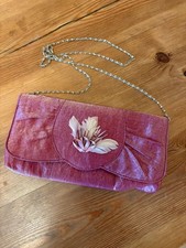 Leko Of London Feather Detail Clutch Bag