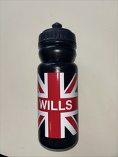 Jack Wills GB Flag Pop Up Mouth Piece Water Bottle Plastic Reusable  .  Unused
