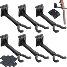 6 Pcs Guitar Hanger Wall Mount