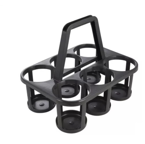 Black plastic milk bottle - plastic,