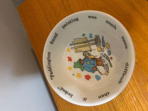 Paddington bear porridge bowl - paddington,