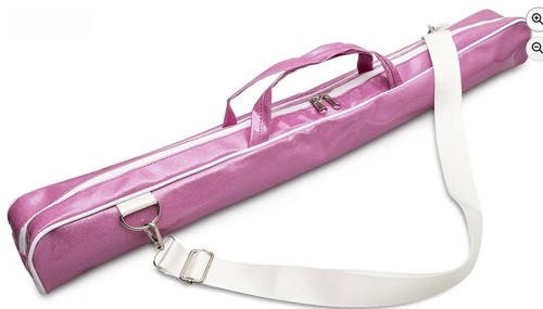 Pink twirling baton bag - twirling,