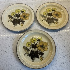 3 x Poole Pottery Broadstone