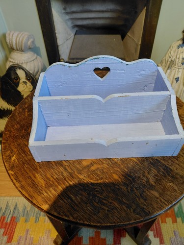 Vintage french painted desk - vintage,
