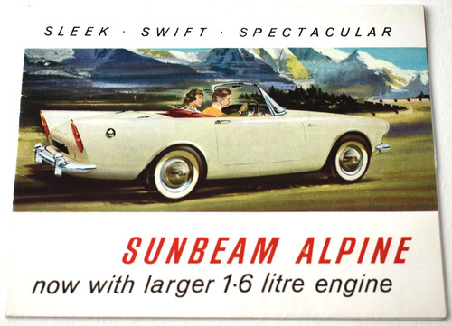 Sunbeam alpine litre uk - 1.6,