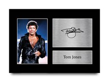 Tom Jones Signed Printed