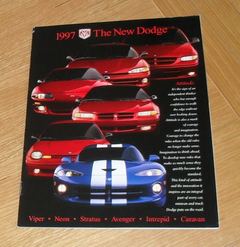 Usa dodge brochure 1997 - dodge,
