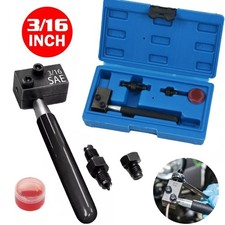 Professional Brake Pipe Flaring Tool 3/16" SAE Hand Held On Car Double Flare Kit